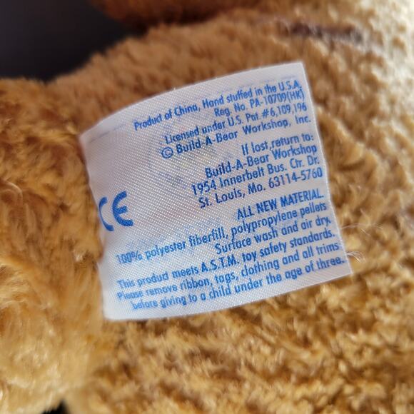 Vintage Build-A-Bear T-Rex Dinosaur Plush 17" Brown Stuffed Animal Toy - Picture 14 of 16